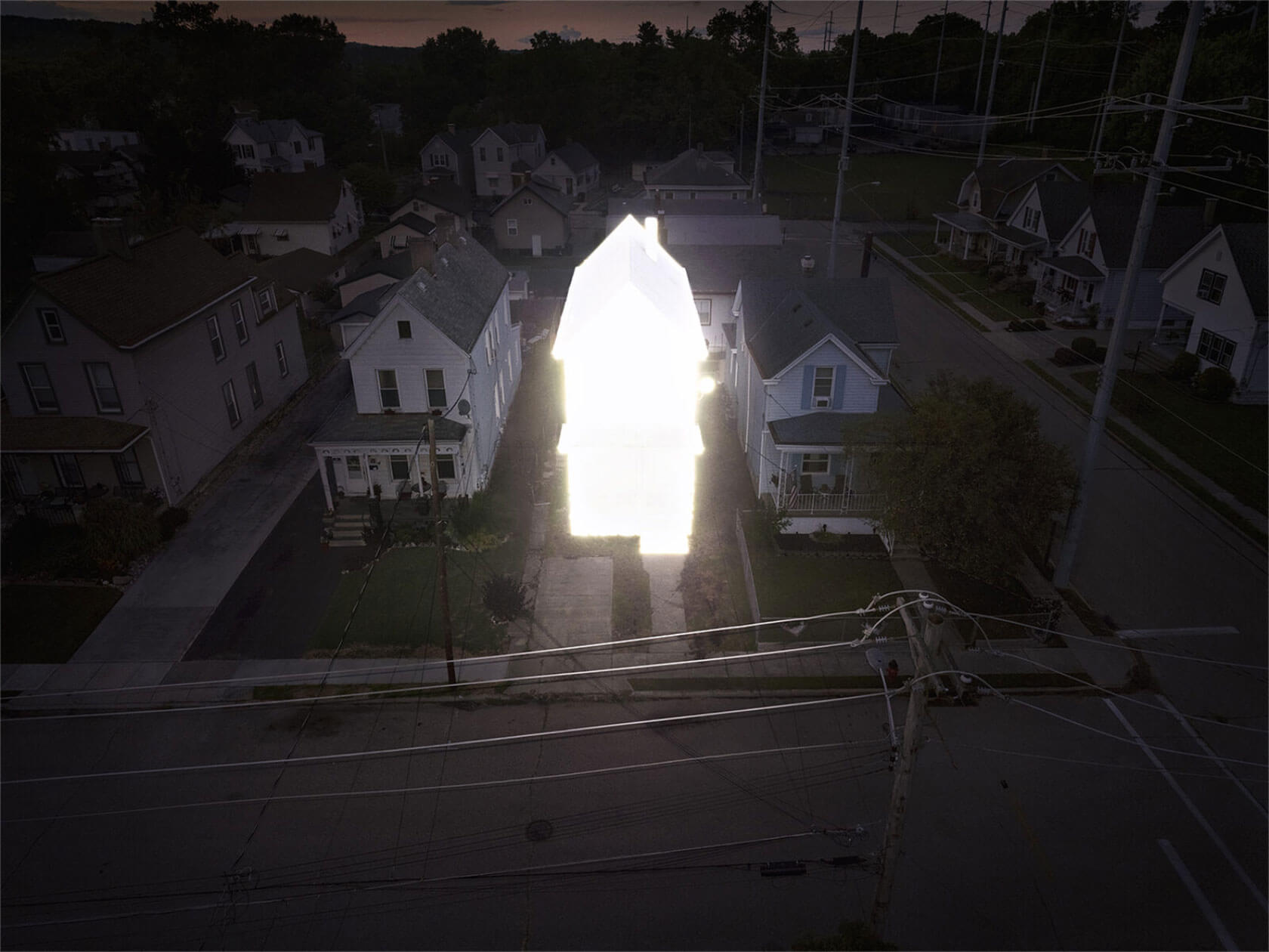Unsettling the Familiar: Ian Strange's Architectural Interventions